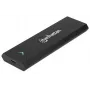 Manhattan M.2 NVMe SSD korpusas, USB-C, 10 Gbps (USB 3.2 Gen2), UASP, aliuminis, juodas