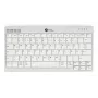 BakkerElkhuizen UltraBoard 950 V2 Wireless UK Qwerty belaidė klaviatūra, Tenkeyless (80-87%), Laidinė ir belaidė, USB + Bluetooth, Žirklinis jungiklis, QWERTY, Tamsiai pilka, Šviesiai pilka