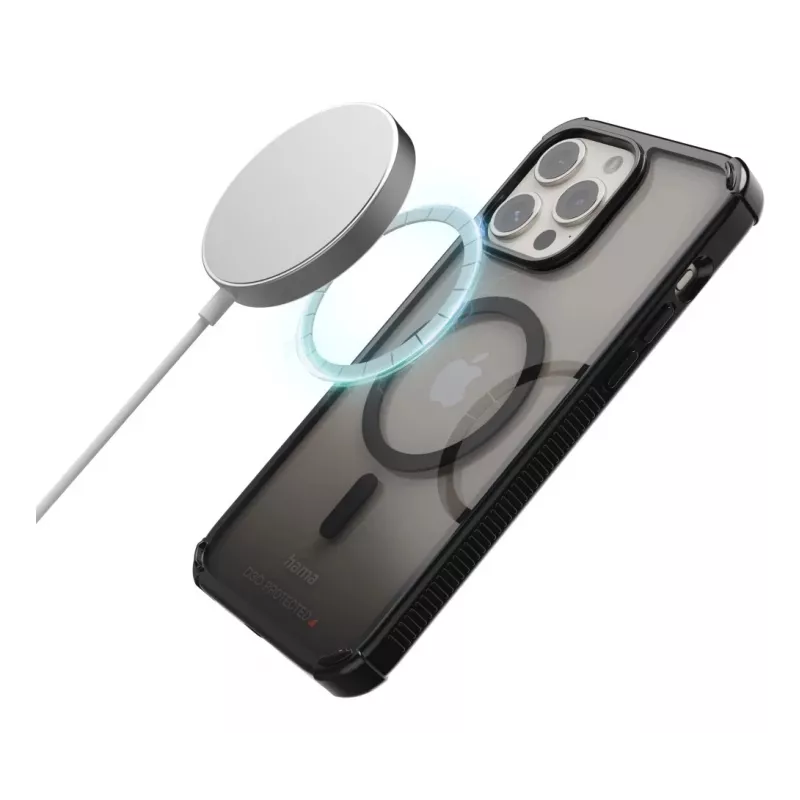 Hama Extreme Protect dėklas iPhone 16 Pro 16 cm (6.3 inch) Juodas