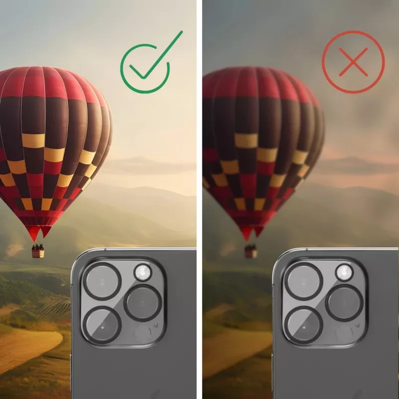 Hama Cam Protect apsauginis stiklas fotoaparatui Apple iPhone 16 Pro / 16 Pro Max 1 vnt.