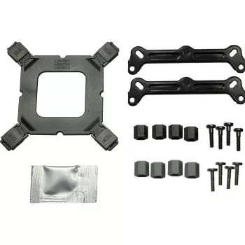 Oro aušintuvas INTER-TECH 4P90 Pro Bulk, 92 mm ventiliatorius, hidraulinis guolis, 12 V, palaiko AM5/AM4/AMD ir kelis Intel lizdus, juodas