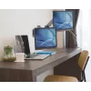 Manhattan dviguba sieninė laikiklis TV ir monitoriams (dujinis spyruoklinis), 17–32 colių, VESA 75x75 ir 100x100 mm, iki 8 kg, juoda