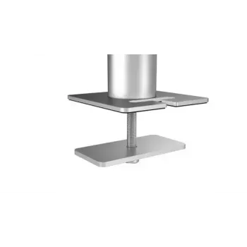 Durable 508623 dviejų monitorių laikiklis 68,6 cm (27 colių) stalas Sidabrinis