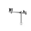 Durable 508623 dviejų monitorių laikiklis 68,6 cm (27 colių) stalas Sidabrinis
