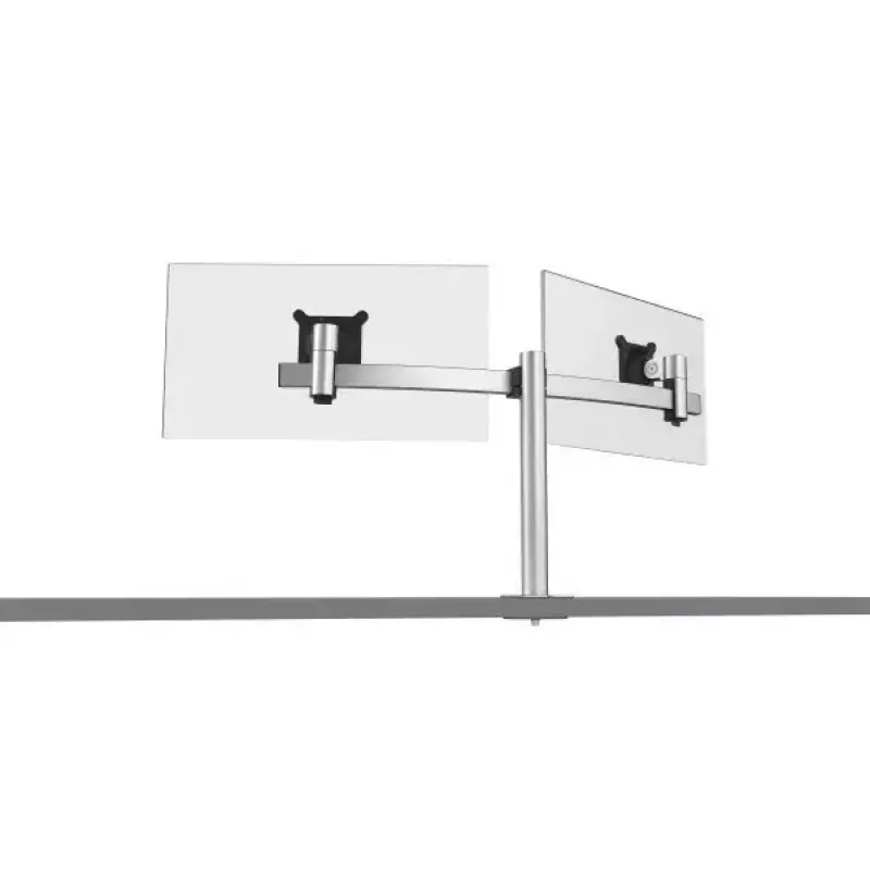 Durable 508623 dviejų monitorių laikiklis 68,6 cm (27 colių) stalas Sidabrinis