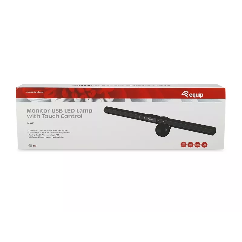 Equip Monitor USB LED Lempa su Lietimo Valdymu 245450