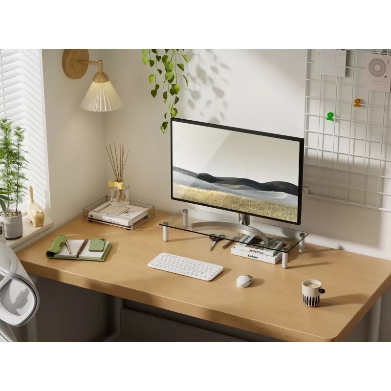 Stiklinis stovas monitoriui Equip 650882