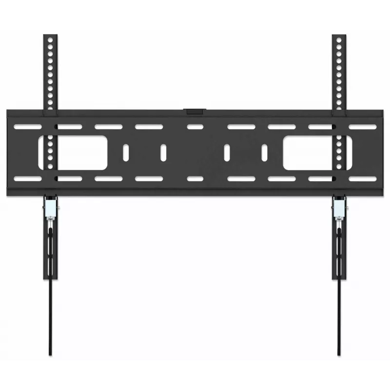 Manhattan fiksuotas sieninis laikiklis televizoriams ir monitoriams, 37–65 col., VESA 200x200–600x400 mm, iki 50 kg, juodas
