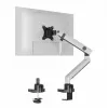 Durable SELECT PLUS Monitor Mount 509623 su ranka 1 monitoriui, stalinis laikiklis, sidabrinis