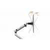 Durable SELECT PLUS Monitor Mount 509623 su ranka 1 monitoriui, stalinis laikiklis, sidabrinis