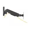 Equip sieninis laikiklis vienam monitoriui 17–32 col., ranka 334 mm, dujinis spyruoklinis mechanizmas