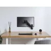 Equip sieninis laikiklis vienam monitoriui 17–32 col., ranka 334 mm, dujinis spyruoklinis mechanizmas