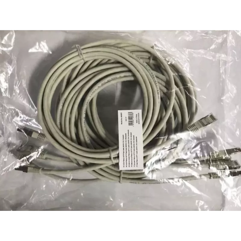 Equip Cat.6A Platinum S/FTP Patch Laidas, Pilkas, 3,0 m, 5 vnt./rinkinyje