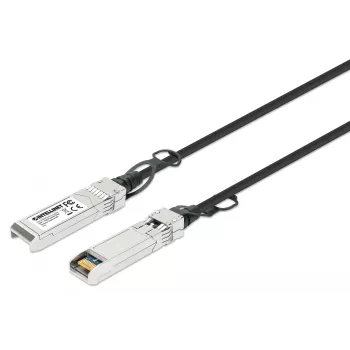 Intellinet 0,5 m 10G SFP+ pasyvus tiesioginio prijungimo varinis Twinax kabelis 30AWG suderinamas su HP 487649-B21