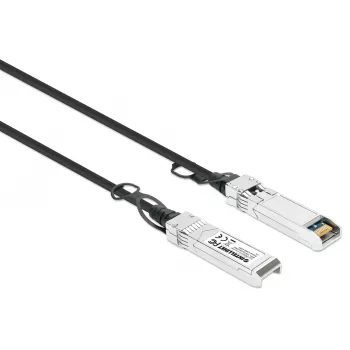 Intellinet 0,5 m 10G SFP+ pasyvus tiesioginio prijungimo varinis Twinax kabelis 30AWG suderinamas su HP 487649-B21