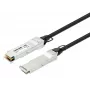 Intellinet 0,5 m 40G QSFP+ pasyvus varinis tiesioginio prijungimo Twinax kabelis 30AWG MSA QSFP-H40G-CU50CM suderinamas