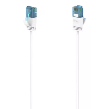 Hama Flexi-Slim tinklo kabelis baltas 1,5 m Cat6a U/UTP