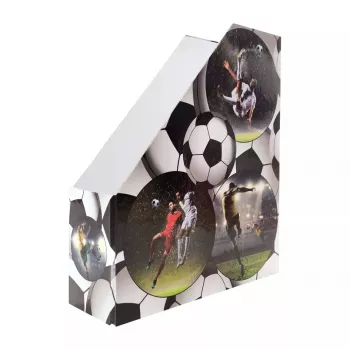 Stovas žurnalams Herma A4 Football 19716, tvirtos konstrukcijos, futbolo tema