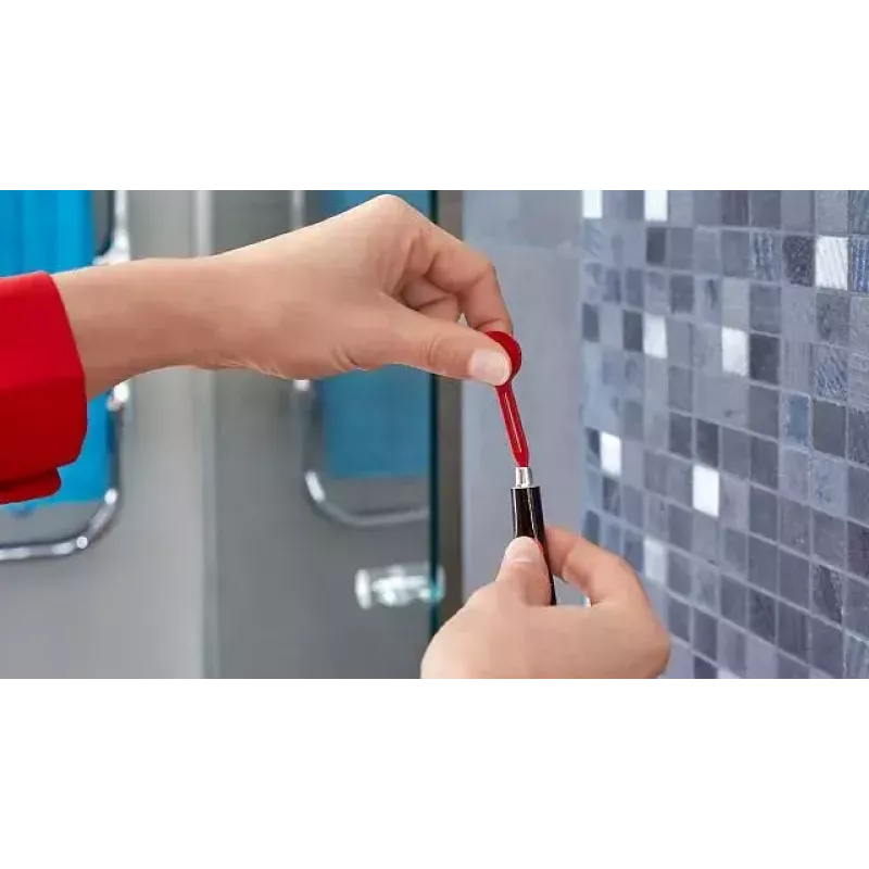 Kabliukas rankšluosčiams TESA 59342 Vidaus chromuotas 3 vnt.
