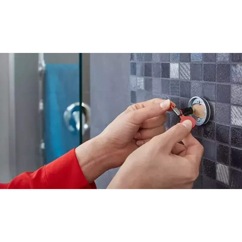Kabliukas rankšluosčiams TESA 59342 Vidaus chromuotas 3 vnt.