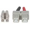 Intellinet Fiber Optic Patch Cable OM4 LC/SC 3m Violet Duplex Multimode 50/125 µm LSZH