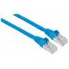 Intellinet tinklo jungiamasis kabelis, Cat7 kabelis/Cat6A kištukai, 10 m, mėlynas, varis, S/FTP, LSOH/LSZH, PVC, RJ45, paauksuoti kontaktai, be užkablių, su apsauginiu gaubteliu, viso gyvenimo garantija