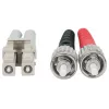 Intellinet Fiber Optic Patch Cable OM3 ST/LC 5m Aqua Duplex Multimode 50/125 µm LSZH