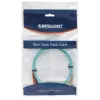 Intellinet Fiber Optic Patch Cable OM3 ST/LC 5m Aqua Duplex Multimode 50/125 µm LSZH