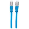 Intellinet Network Patch Cable, Cat7 kabelis su Cat6A kištukais, 3 m, mėlyna, varis, S/FTP, LSOH / LSZH, PVC, RJ45, paauksuoti kontaktai, be užkablių, su apsauginiu gaubtu, viso gyvenimo garantija