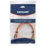 Intellinet Fiber Optic Patch Cable, OM2, LC/SC, 2m, Orange, Duplex, Multimode, 50/125 µm, LSZH, Skaidulinis, Viso gyvenimo garantija