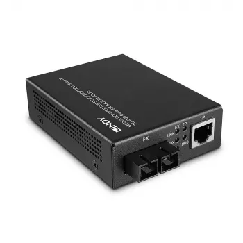 Lind 25119 tinklo medijos keitiklis 850 nm Daugiamodis Juodas