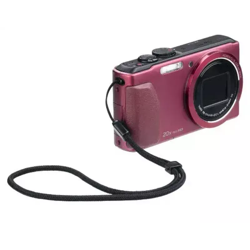 Hama 00027836 dirželis skaitmeniniam fotoaparatui, plastikinis, juodas