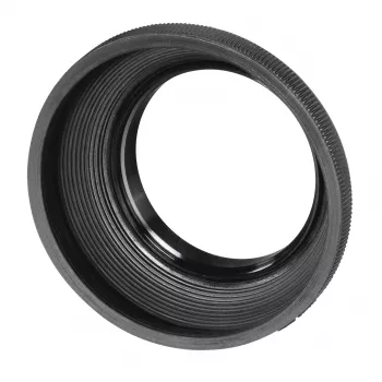 Hama ST 3,7 cm apvalus juodas objektyvo gaubtas, tinkamas 3,7 cm skersmens lęšiams