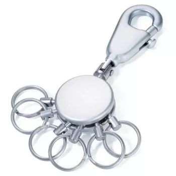 Raktų pakabukas TROIKA KYR60/MC sidabrinis metalinis 25 mm