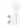 Hama 00205375 Žemo triukšmo blokas (LNB) 10.7–12.75 GHz Baltas