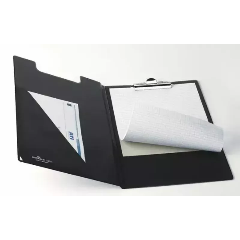 Durable 2355-01 aplankalas su segtuvu A4, juodas