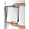 Durable Vario magnet wall 5 dokumentų stovas A4 portretui magnetinis su 5 SHERPA plokštėmis