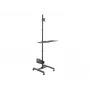 Multimedijos vežimėlis Equip 17 inch–32 inch vieno monitoriaus mobili darbo stotis