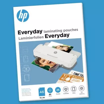 HP 9156 laminavimo maišeliai A6, 25 vnt.