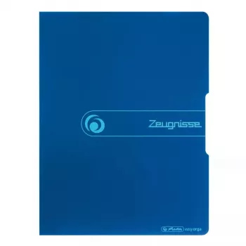 Segtuvas dokumentams Herlitz Zeugnisse polipropileninis (PP) mėlynas A4