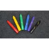 Crayon Malinos 301036 6 vnt. Įvairiaspalviai Juoda Mėlyna Žalia Raudona Violetinė Geltona