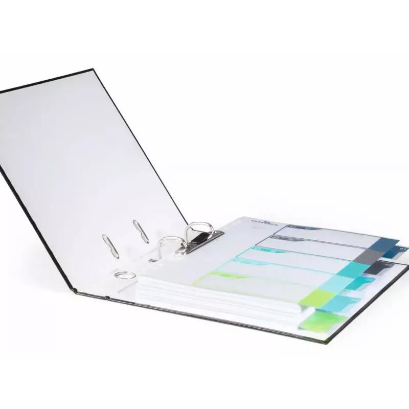 Blank tab indeksas Durable 679327 Polipropilenas Įvairiaspalvis 30,5x24,5 cm