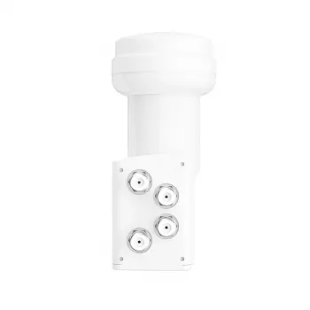 Hama 00205377 Quad-LNB su 4 išėjimais, 0,3 dB triukšmo koeficientas, baltas