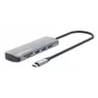Manhattan USB-C Dock / Hub su kortelių skaitytuvu, 7 prievadai: Ethernet, HDMI, USB-A (3x) ir USB-C (2x), Power Delivery 100W
