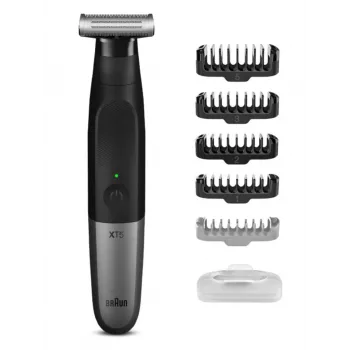 Braun XT5100 plaukų kirpimo mašinėlė / skutimosi aparatas, juoda, sidabrinė