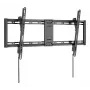 TV laikiklis ant sienos EQUIP 43 col.–95 col. Tilt Slim 75 kg, VESA 200x200–800x400, pakreipimas 0–8°, 4,2 cm atstumas, juodas