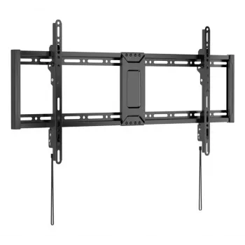 TV laikiklis ant sienos EQUIP 43 col.–95 col. Tilt Slim 75 kg, VESA 200x200–800x400, pakreipimas 0–8°, 4,2 cm atstumas, juodas