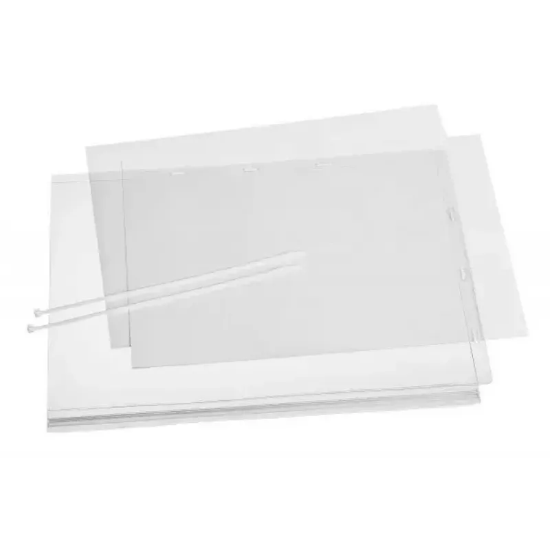 Durable 502819 A3 dokumentų laikiklis, skaidrus, plastikinis, 5 vnt. pakuotėje