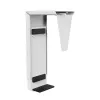 Fellowes 100136876 po stalu tvirtinamas CPU laikiklis baltas