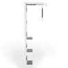 Fellowes 100136876 po stalu tvirtinamas CPU laikiklis baltas